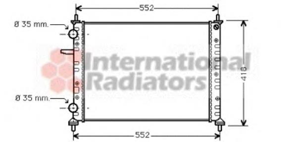 Radiador de esfriamento de motor Nissens 61886 preço, a partir de 103,77 USD