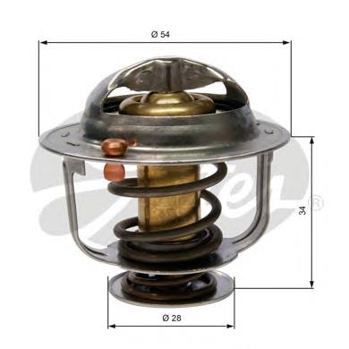 Termostato Gates TH31782G1 preço, a partir de 23,80 USD