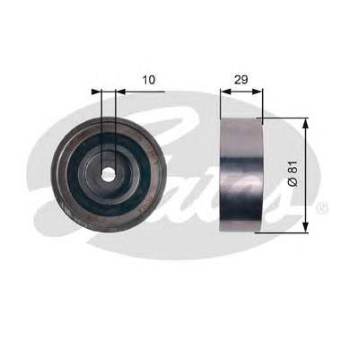 Compre GT50920 GMB Rolo parasita da correia do mecanismo de distribuição de gás