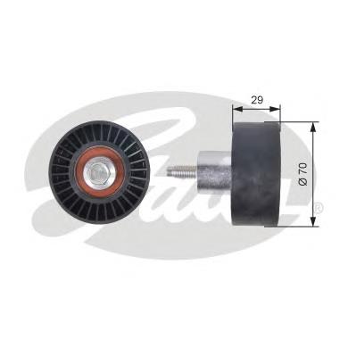 Compre 1038384 Ford Rolo parasita da correia do mecanismo de distribuição de gás