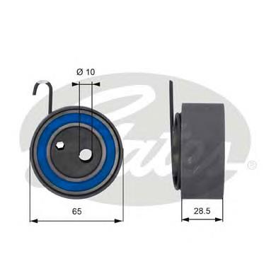 Compre 5636403 Opel Rolo de reguladora de tensão da correia do mecanismo de distribuição de gás