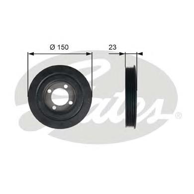 TVD1026 Gates Polia de cambota
