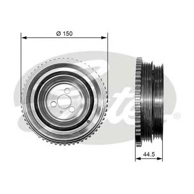 Polia de cambota Metalcaucho 06210 preço, a partir de 62,99 USD