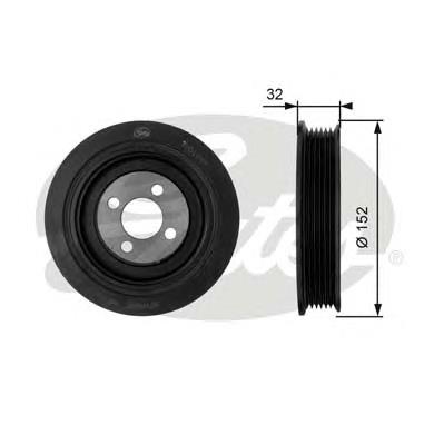 Polia de cambota Metalcaucho 04201 preço, a partir de 62,18 USD