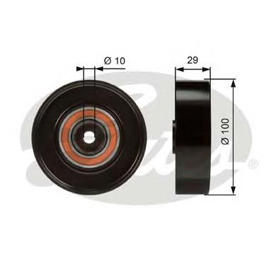 Compre 60602136 Fiat/Alfa/Lancia Rolo parasita da correia de transmissão