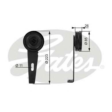 Compre 575145 Peugeot/Citroen Rolo de reguladora de tensão da correia de transmissão