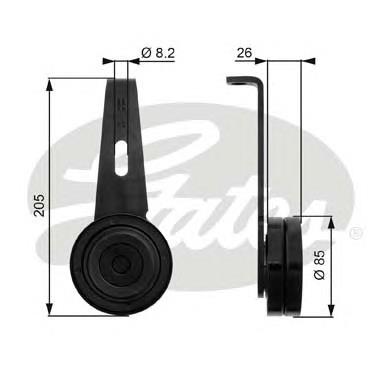 Compre GA35870 SNR Rolo de reguladora de tensão da correia de transmissão