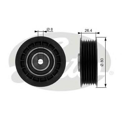 Compre 1340535 Opel Rolo parasita da correia de transmissão
