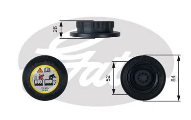 Tampa (tampão) do tanque de expansão Ford 4993683 preço, a partir de 5,51 USD