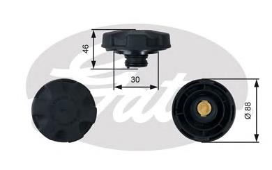 Compre T457500 STC Tampa (tampão) do tanque de expansão