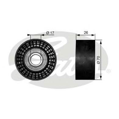 Rolo parasita da correia de transmissão Gates T38018 preço, a partir de 17,36 USD