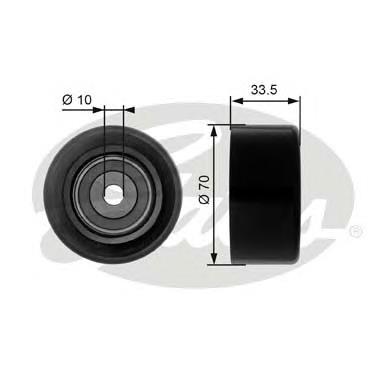 Rolo parasita da correia de transmissão Gates T36173 preço, a partir de 23,14 USD