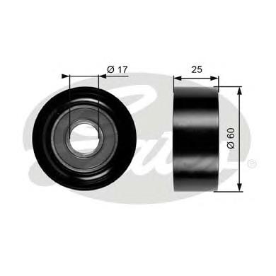 Rolo parasita da correia de transmissão Kamoka R0171