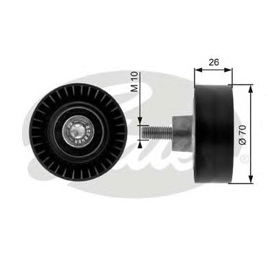 Compre 11281435594 BMW Rolo parasita da correia de transmissão