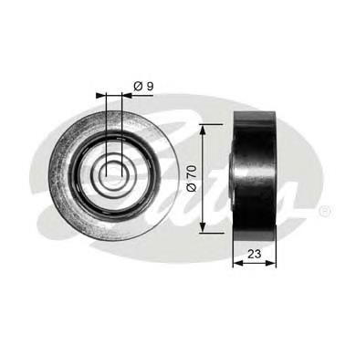 Rolo parasita da correia de transmissão T36297 Gates