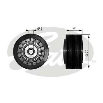 Compre A6012001070 Mercedes Rolo parasita da correia de transmissão