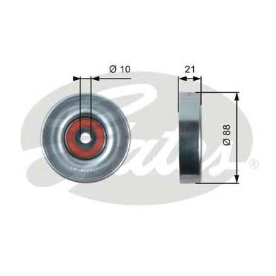 504006261 Iveco Rolo parasita da correia de transmissão