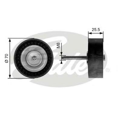 7140090004 Meyle Rolo parasita da correia de transmissão