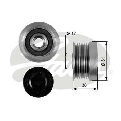 Compre 30737517 Volvo Polia do gerador