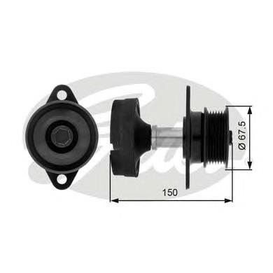 Compre 04887 Metalcaucho Polia do gerador