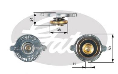 Tampa (tampão) do radiador Mercedes A6315000020 preço, a partir de 7,30 USD