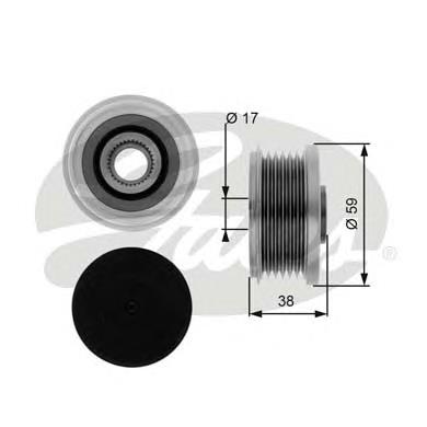 Compre 541547 Ruville Polia do gerador