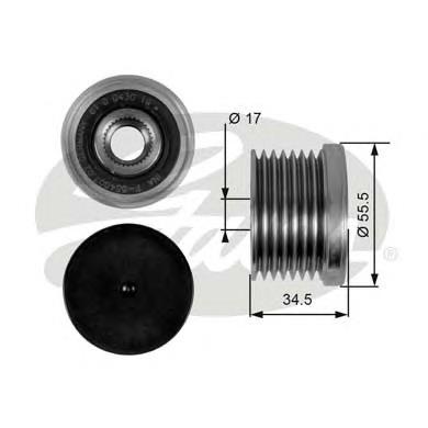 12317560678 BMW Polia do gerador