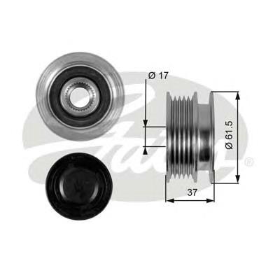 Compre 028903119S VAG Polia do gerador