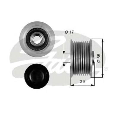 RF5C18330 Mazda Polia do gerador
