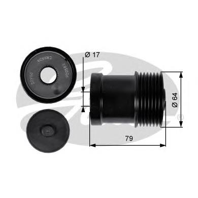 Polia do gerador ERA ZN5408 preço, a partir de 52,51 USD