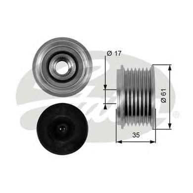 Polia do gerador SKF VKM03105 preço, a partir de 40,83 USD