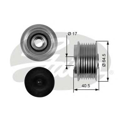 Polia do gerador SNR GA76801 preço, a partir de 54,29 USD