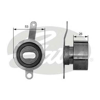 Rolo de reguladora de tensão da correia do mecanismo de distribuição de gás Gates T41023 preço, a partir de 31,41 USD