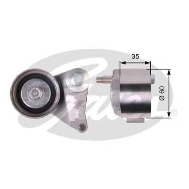 248403E000 Hyundai/Kia Rolo de reguladora de tensão da correia do mecanismo de distribuição de gás