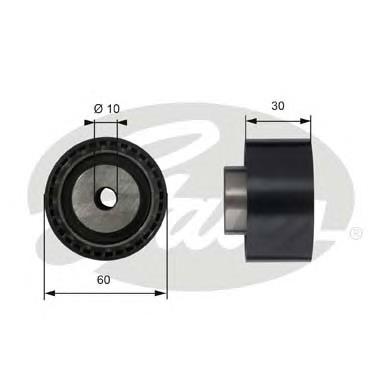 Rolo parasita da correia do mecanismo de distribuição de gás 83063 Peugeot/Citroen