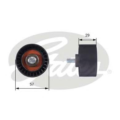 Compre 0060671573 Fiat/Alfa/Lancia Rolo parasita da correia do mecanismo de distribuição de gás