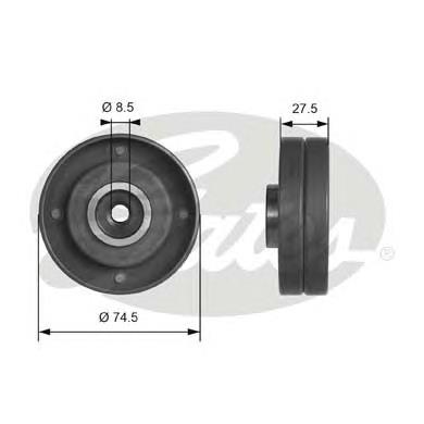 Rolo parasita da correia do mecanismo de distribuição de gás Gates T41174 preço, a partir de 31,71 USD