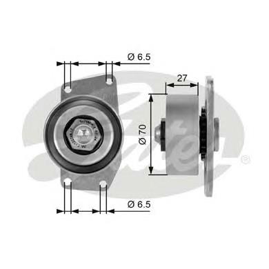 Compre 575150 Peugeot/Citroen Rolo de reguladora de tensão da correia de transmissão