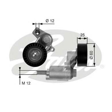 Compre 9623001280 Fiat/Alfa/Lancia Reguladora de tensão da correia de transmissão