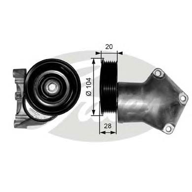 Reguladora de tensão da correia de transmissão Ford 1004481 preço, a partir de 102,72 USD