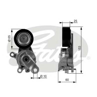 6Q0145299 VAG Reguladora de tensão da correia de transmissão
