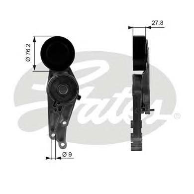 Compre T38207 Gates Reguladora de tensão da correia de transmissão