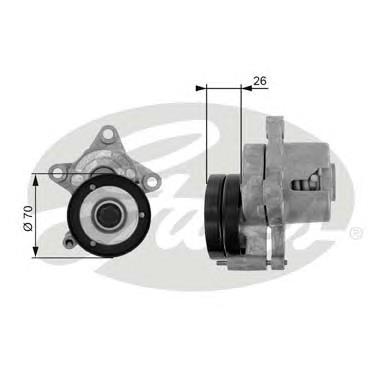 Rolo de reguladora de tensão da correia de transmissão Dayco APV2318 preço, a partir de 89,19 USD