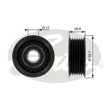 Rolo parasita da correia de transmissão T38099 Gates
