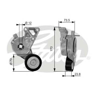 Compre T38148 Gates Reguladora de tensão da correia de transmissão