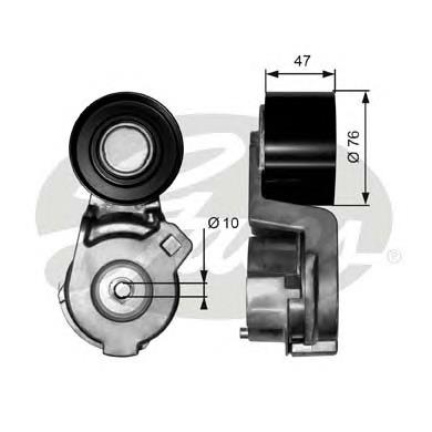 Compre 5010553993 Renault (RVI) Reguladora de tensão da correia de transmissão