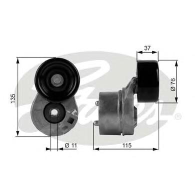 Reguladora de tensão da correia de transmissão Ford YC1E6A228AG preço, a partir de 22,12 USD