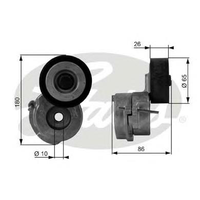 55185074 Fiat/Alfa/Lancia Reguladora de tensão da correia de transmissão