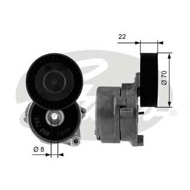 PQG100190L Land Rover Reguladora de tensão da correia de transmissão