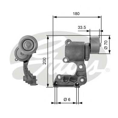 Compre T39140 Gates Reguladora de tensão da correia de transmissão